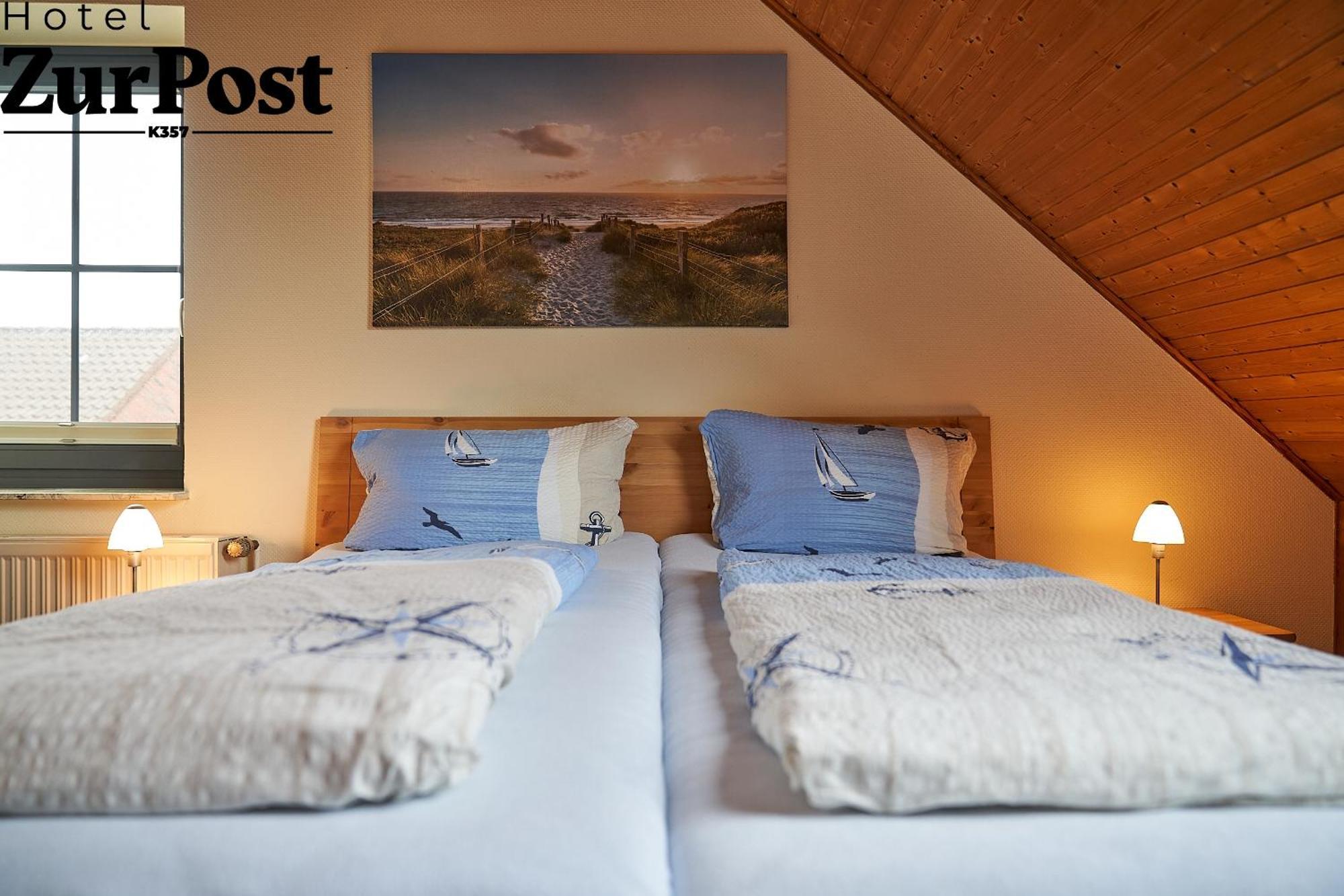 K357 - Hotel & Restaurant "Zur Post" In Otterndorf Bei Cuxhaven ภายนอก รูปภาพ