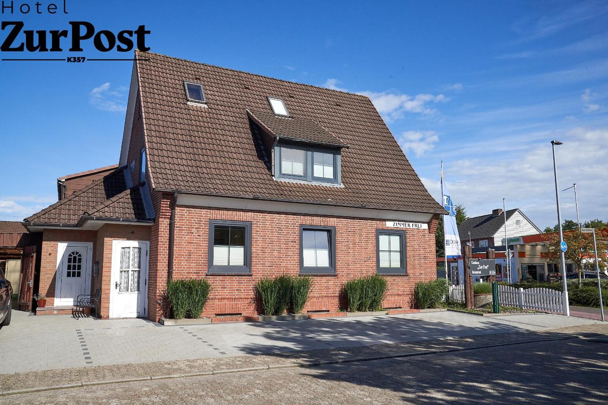 K357 - Hotel & Restaurant "Zur Post" In Otterndorf Bei Cuxhaven ภายนอก รูปภาพ