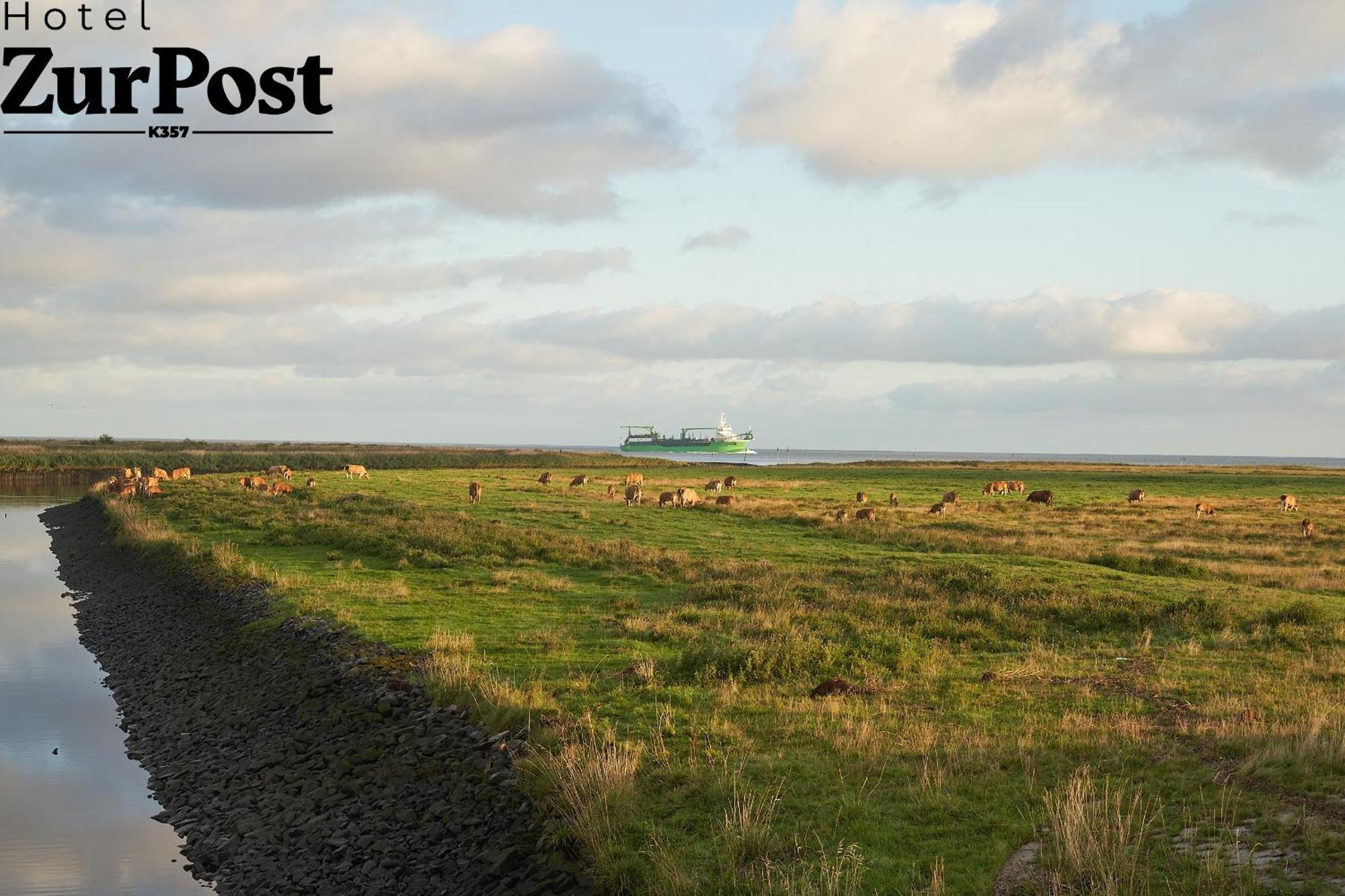 K357 - Hotel & Restaurant "Zur Post" In Otterndorf Bei Cuxhaven ภายนอก รูปภาพ