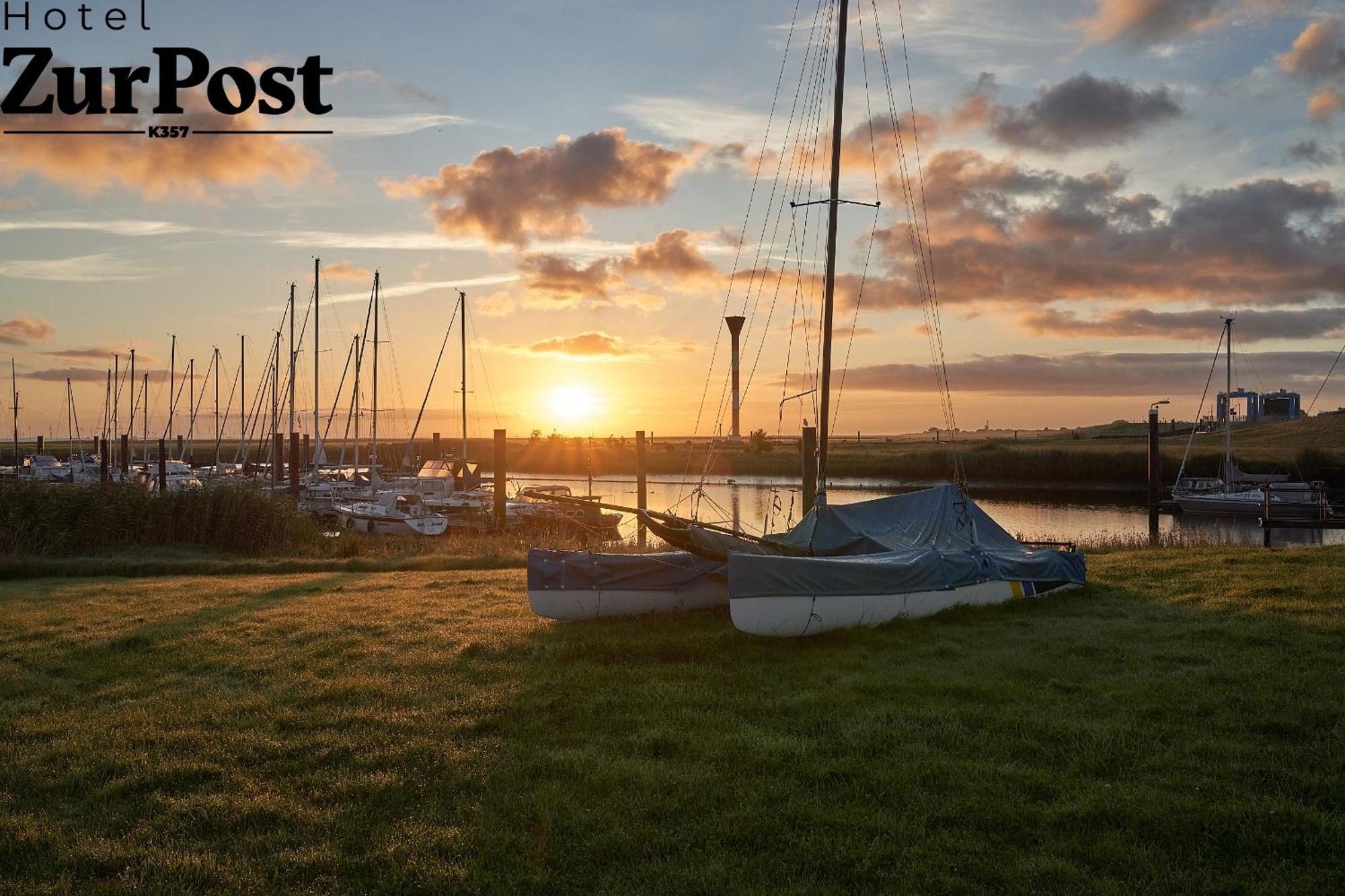 K357 - Hotel & Restaurant "Zur Post" In Otterndorf Bei Cuxhaven ภายนอก รูปภาพ
