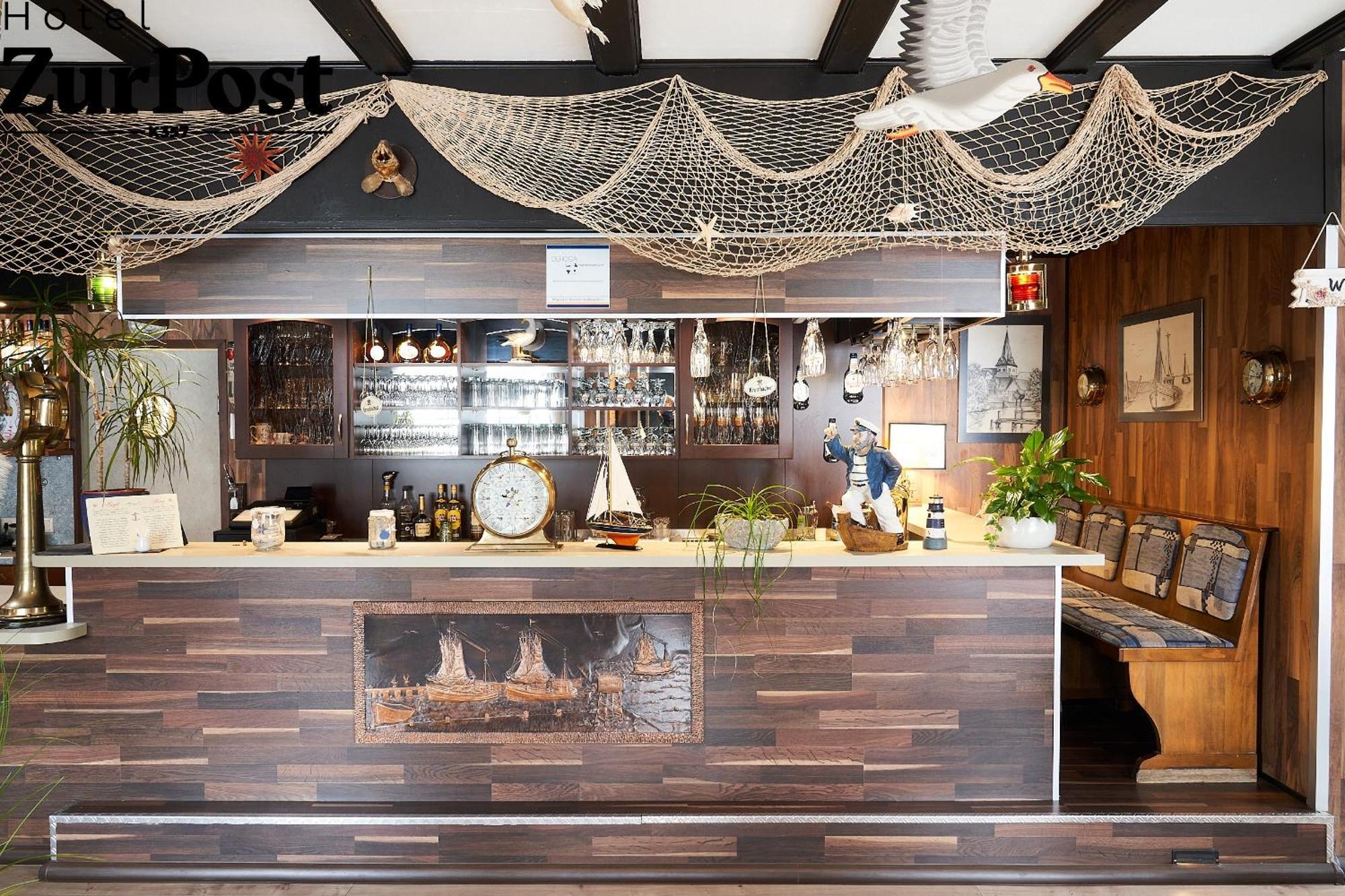 K357 - Hotel & Restaurant "Zur Post" In Otterndorf Bei Cuxhaven ภายนอก รูปภาพ