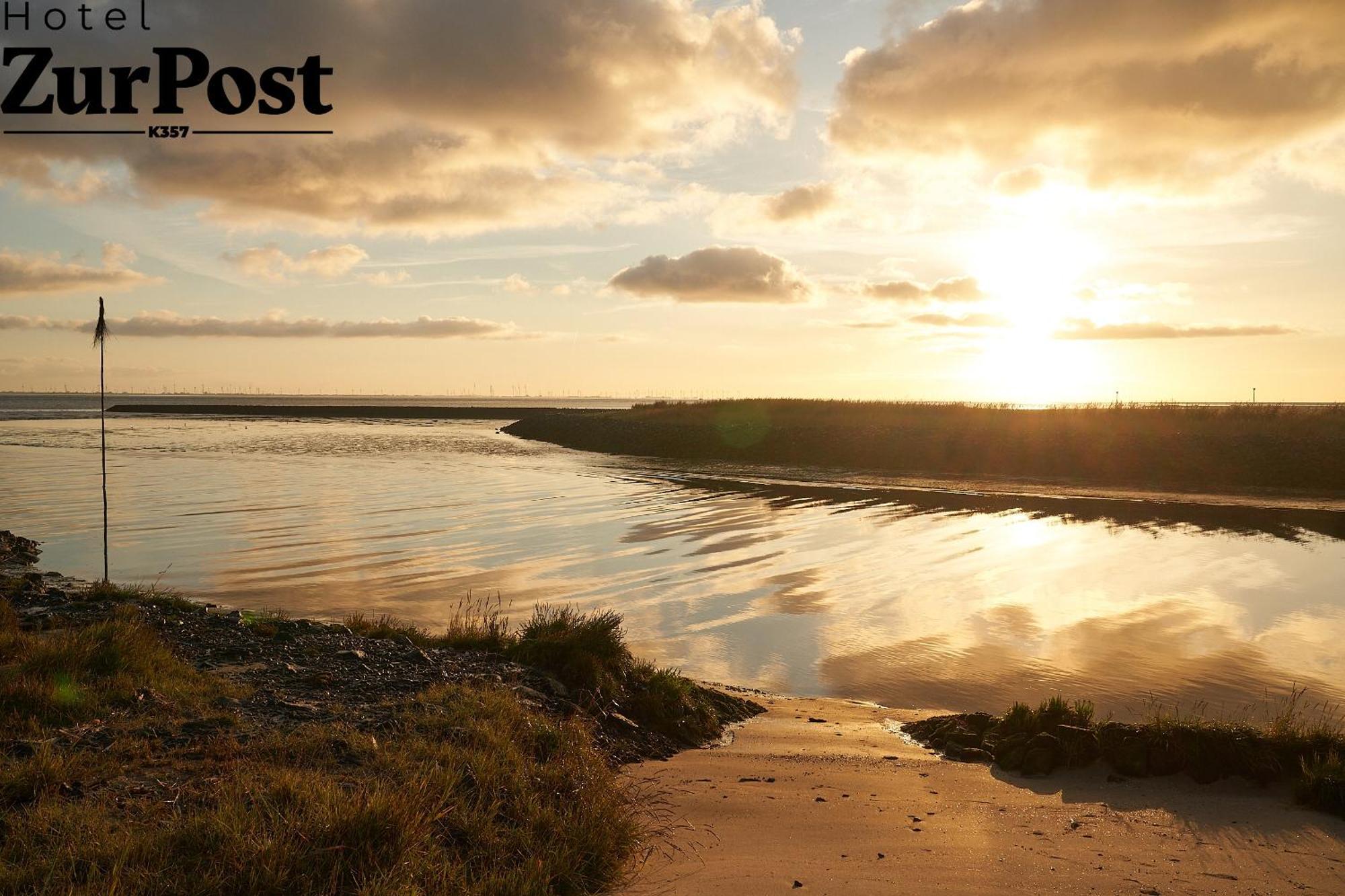 K357 - Hotel & Restaurant "Zur Post" In Otterndorf Bei Cuxhaven ภายนอก รูปภาพ